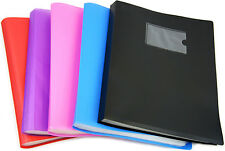 A4 Flexicover 62 pockets, 124 Sides Display Book Presentation Book File Folder
