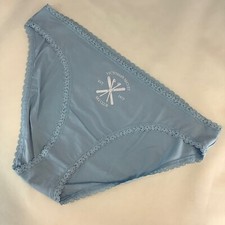 Victoria's Secret Pale Blue ‘Ski Club’ Bikini Panties - Size XL - Brand New
