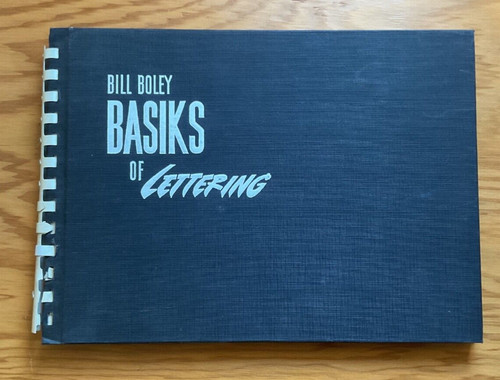 Basiks lettering bill boley - basiks, of