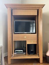 **SALE PRICE** Bespoke handmade TV armoire or drinks cabinet - great condition