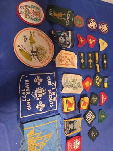 Vintage boy scout patches - vintage,