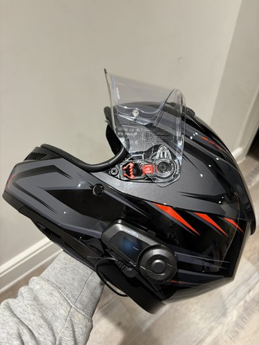 Agv syth black red - syth, black/red