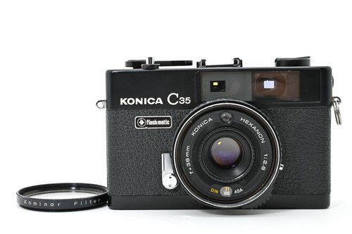 Konica c35 flash matic - c35, black