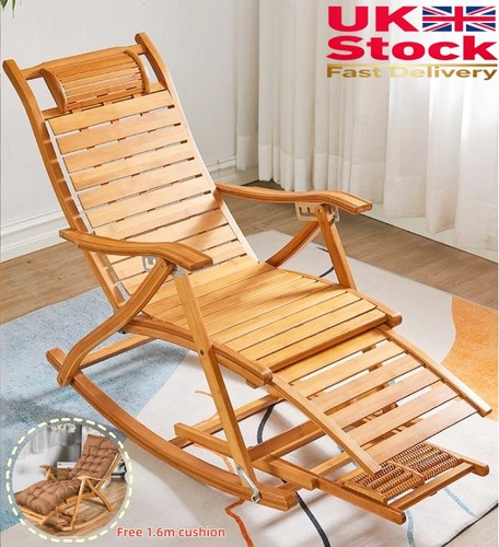 Wooden deck chair garden patio - wooden,