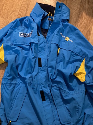 Renault team coat blue - team,