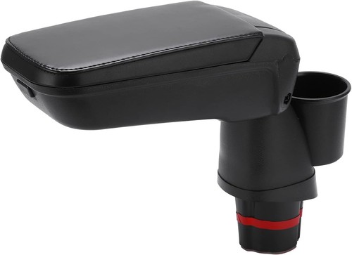 Car armrest storage box black - car, box,