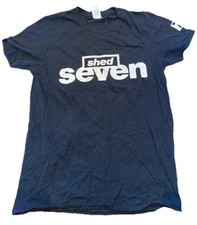 Shed Seven T Shirt 7 Rare Indie Rock Band 2017 Tour Merch Tee Size Small Britpop