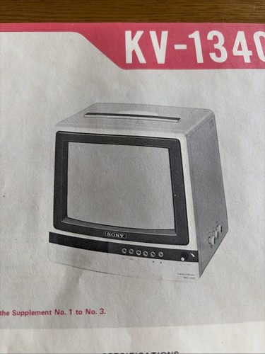 134ub sony trinitron - sony,