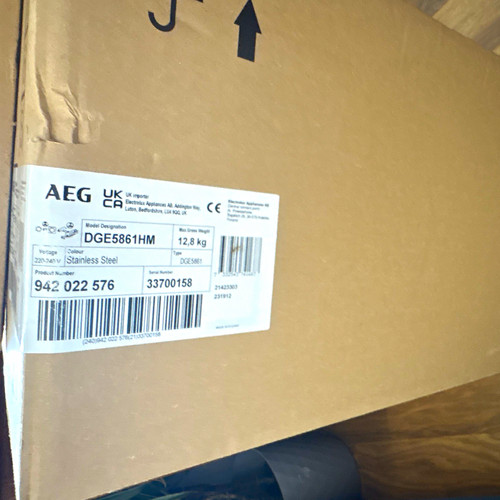 Aeg dge5861hm integrated - aeg,