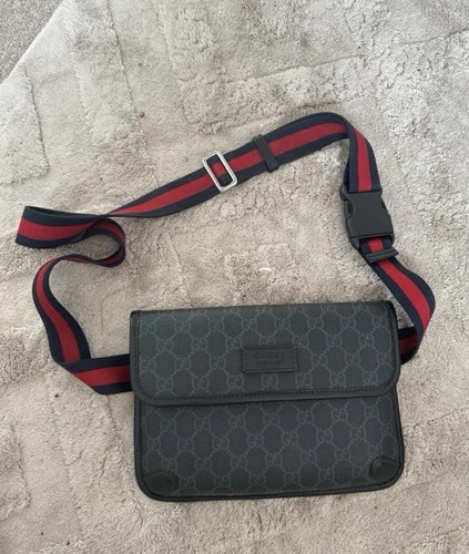 Gucci leather trimmed - gucci, leather-trimmed