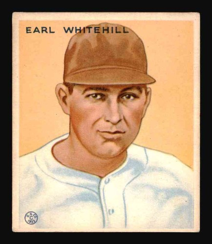 1933 goudey 124 earl - goudey, #124