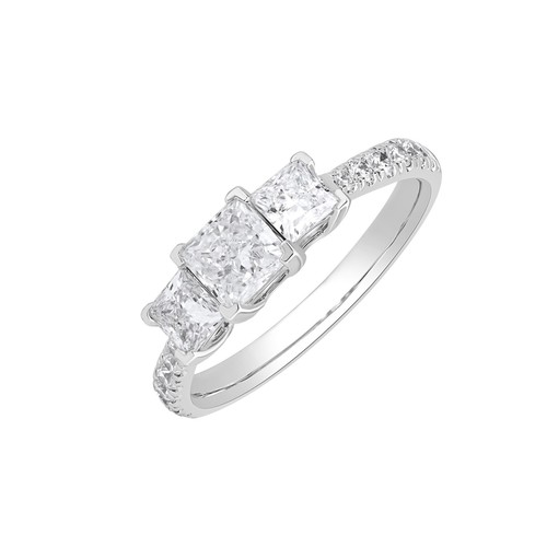 Princess cut lab grown - ct,
