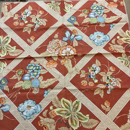 Vtg 80s summerhouse fabric - summerhouse,