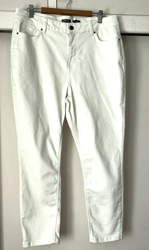 Cream high waisted - waisted, skinny