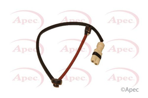Apec front right brake pad - front,