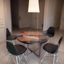 Black Epoxy Resin Counter Top