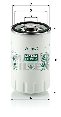Oil filter for daimler - for,