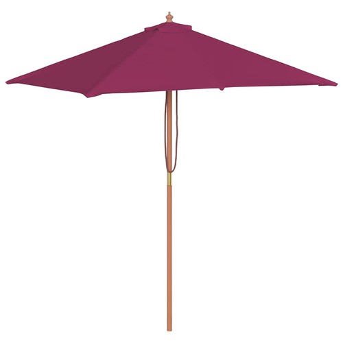 Outdoor parasol with wooden - outdoor,