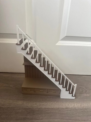 Dollhouse staircase scale - 1:12,