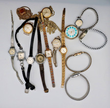 Job Lot of Lady's Mechanical Wristwatches - Oris / Medana / Excalibur Etc