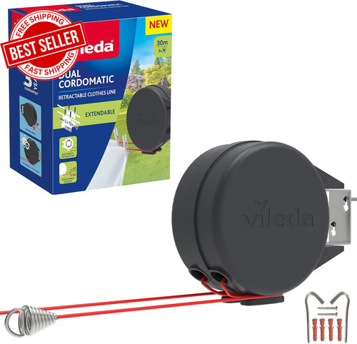 Dual retractable washing - retractable,