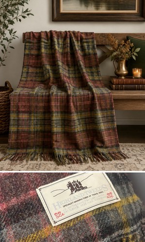 Highland tartan tweeds wool - uk,