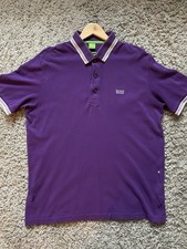 Hugo Boss XL Purple Polo Shirt
