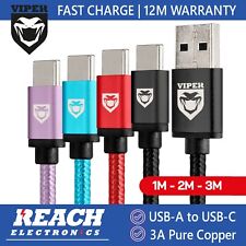 For Samsung Galaxy A10e,A12,A14,A34,A51,A54,A71 Fast USB Charger Charging Cable