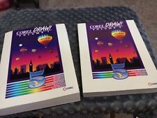 Corel Draw Volume 1 & 2 User's Manuals 1994 Paperback