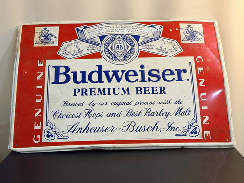 Vintage budweiser premium beer - premium,