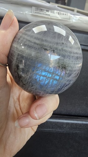 Large labradorite crystal - labradorite,
