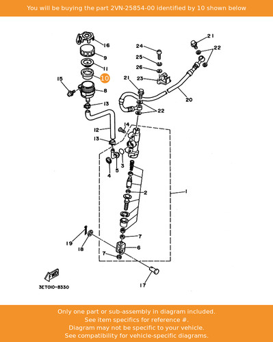 Yamaha diaphragm reservoir - yamaha, diaphragm,