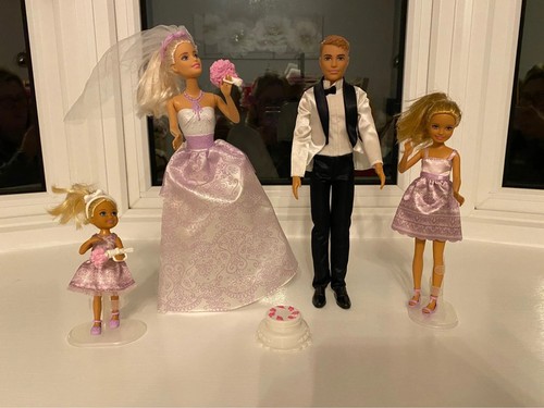 Barbie bride groom - bride,,