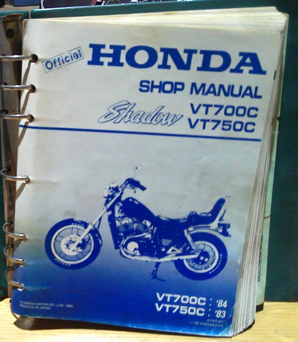 1983 honda vt700c - 1983-84, vt750c