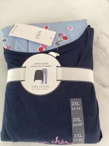 Ladies pyjama set size 2xl - set,
