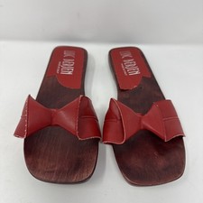 LUC BERJEN tan leather open