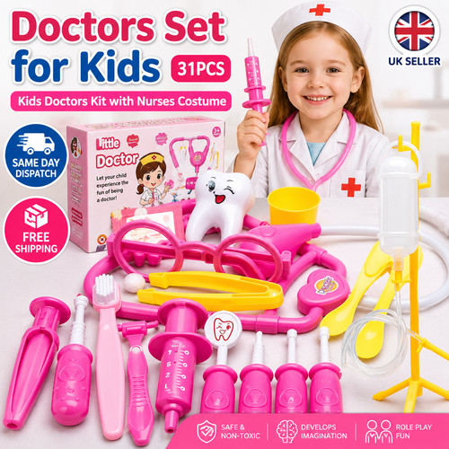 Doctors set for kids 31pcs - doctors,
