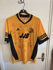 Wigan Athletic Away Jersey Signed by 2001-02 Squad