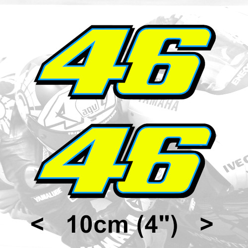 Valentino rossi stickers - rossi, 46