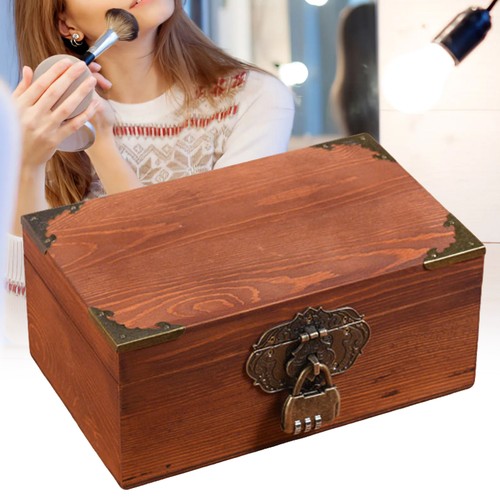 Solid wooden lockable storage - wooden,