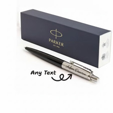 Free Engraved Parker Pen Jotter Ballpoint Engraved Pen Personalised Gift Parker