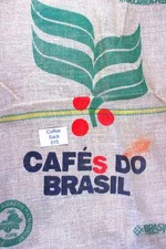Brazilian Hessian Coffee Sack 015 Previously Held Green Beans Many Uses 015