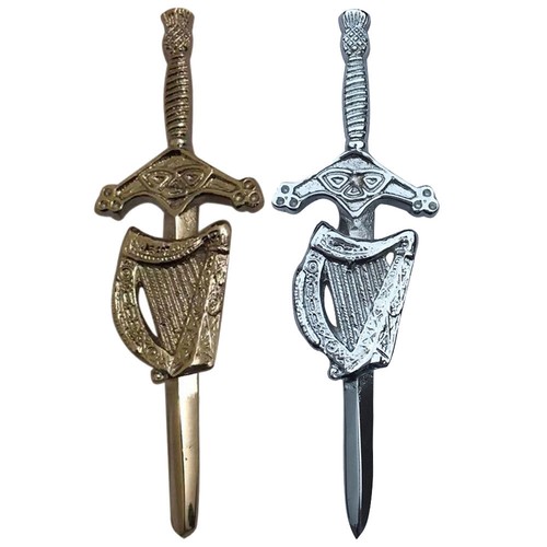 Irish celtic harp sword - harp,