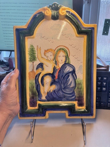 Madonna child wall - &,