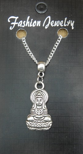 Kwan yin amulet necklace - yin,