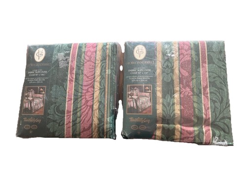Vintage chair slipcover - set, 2