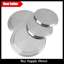 Sleek 4 Piece Round Hob Covers