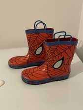 Spider Man Kids Rain Boots Uk