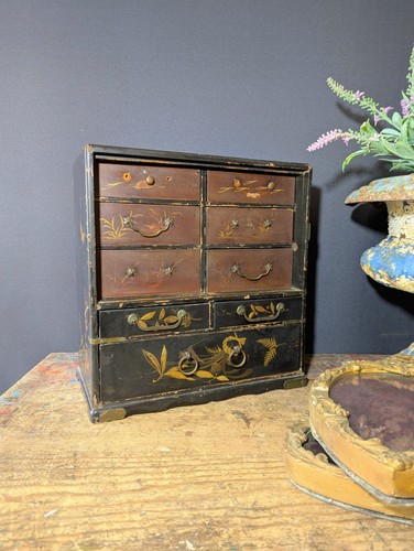 Japanese chinoiserie table - chinoiserie,,