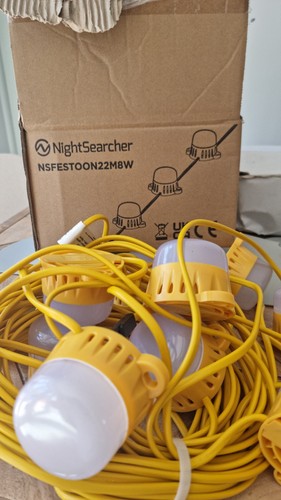 110v work lights festoon cable - lights,